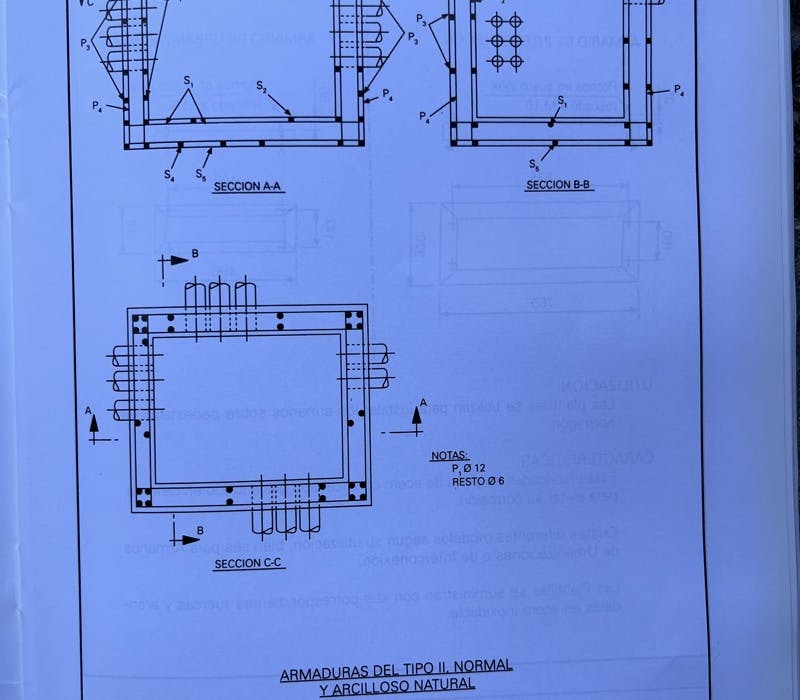 5 Armadura Arqueta Insitu Telefonica Tipo Ii