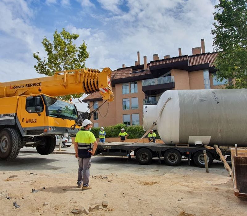 Pozo Saneamiento Prefabricado Hormigon Grandes Dimensiones