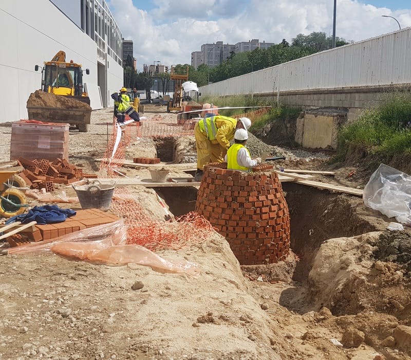 Arquetas Saneamiento Obra